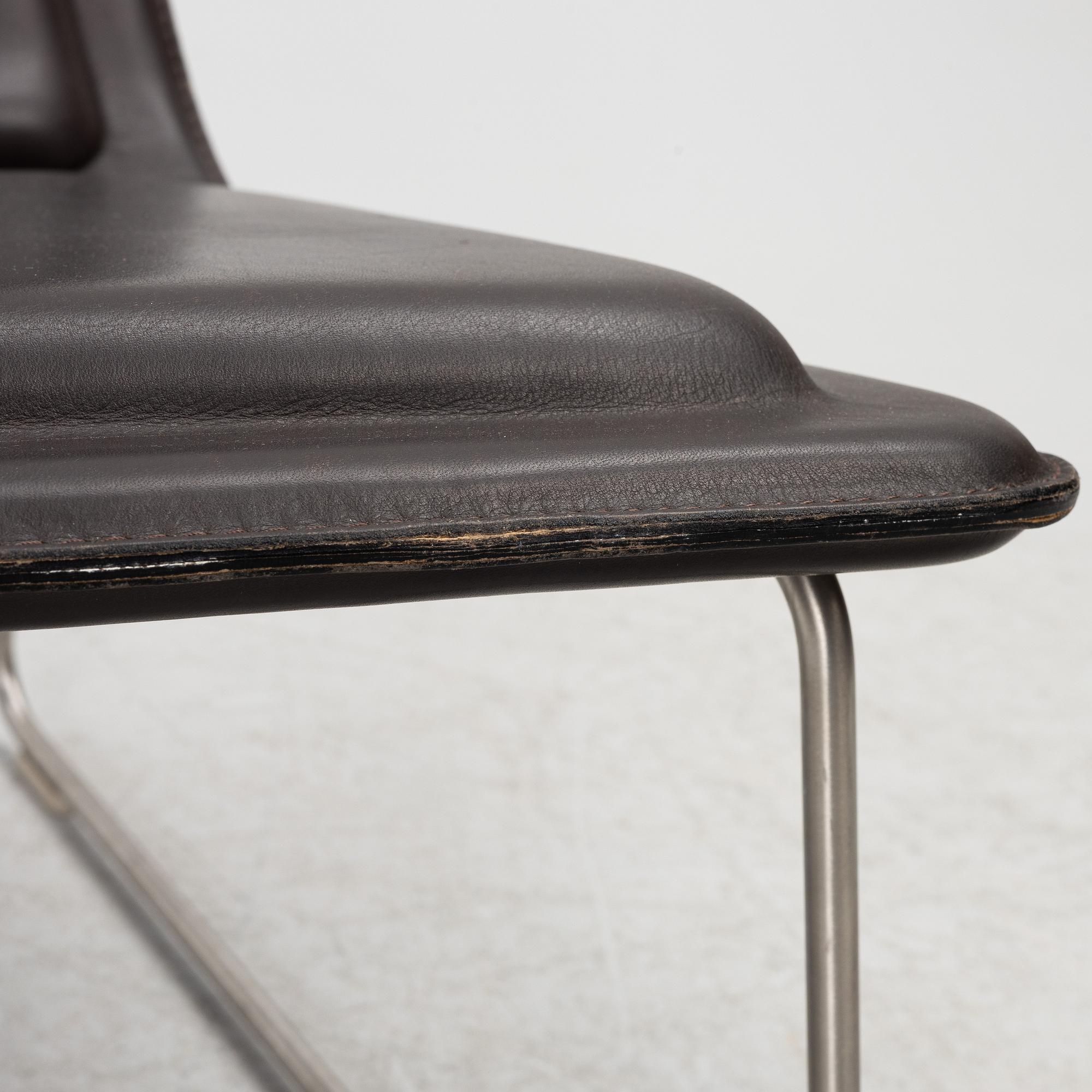 Jasper Morrison, An armchair, "Low and Pad", Cappelini, Italy.