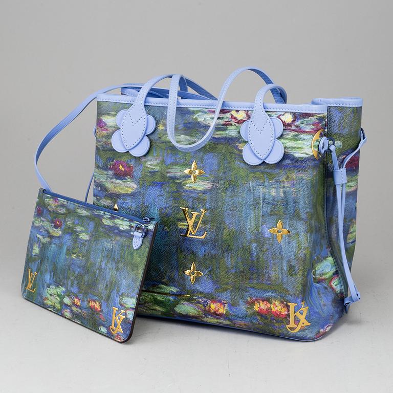 LOUIS VUITTON, väska, 2017 "Masters Collection Neverfull MM Monet Bag" Jeff Koons för Louis Vuitton.