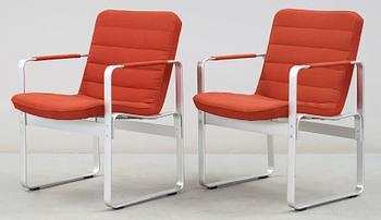 KARMSTOLAR, ett par, JOC Möbler, Vetlanda.