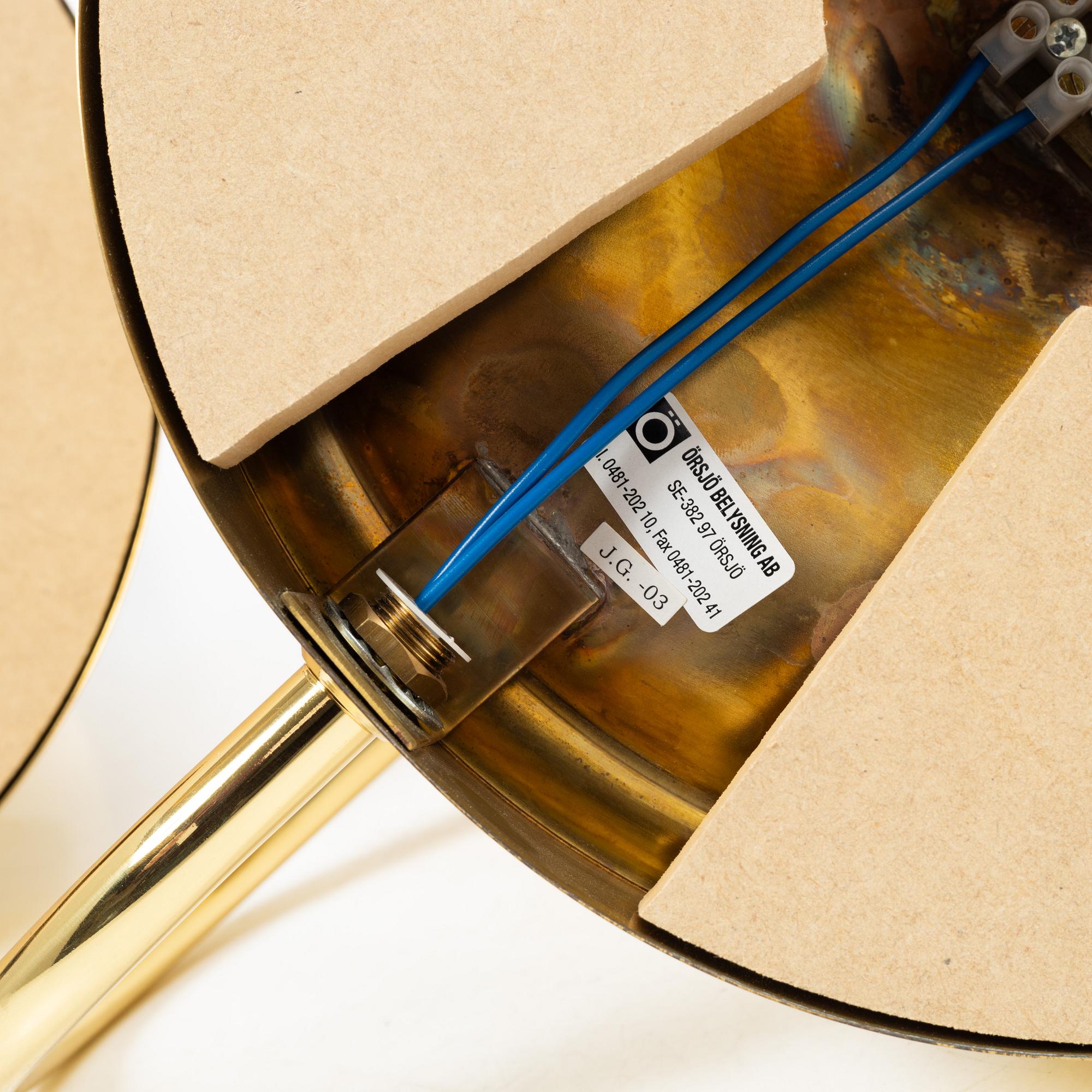 Josef Frank, Wall lamps, a pair, model 2389, Svenskt Tenn.