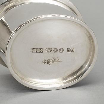 SKÅLAR, 2 st, silver, Råström, Stockholm 1957 samt 1962. Vikt 546 gram.