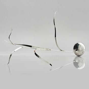 Olle Ohlsson, a sterling silver sculpture, Stockholm, Sweden 1998.