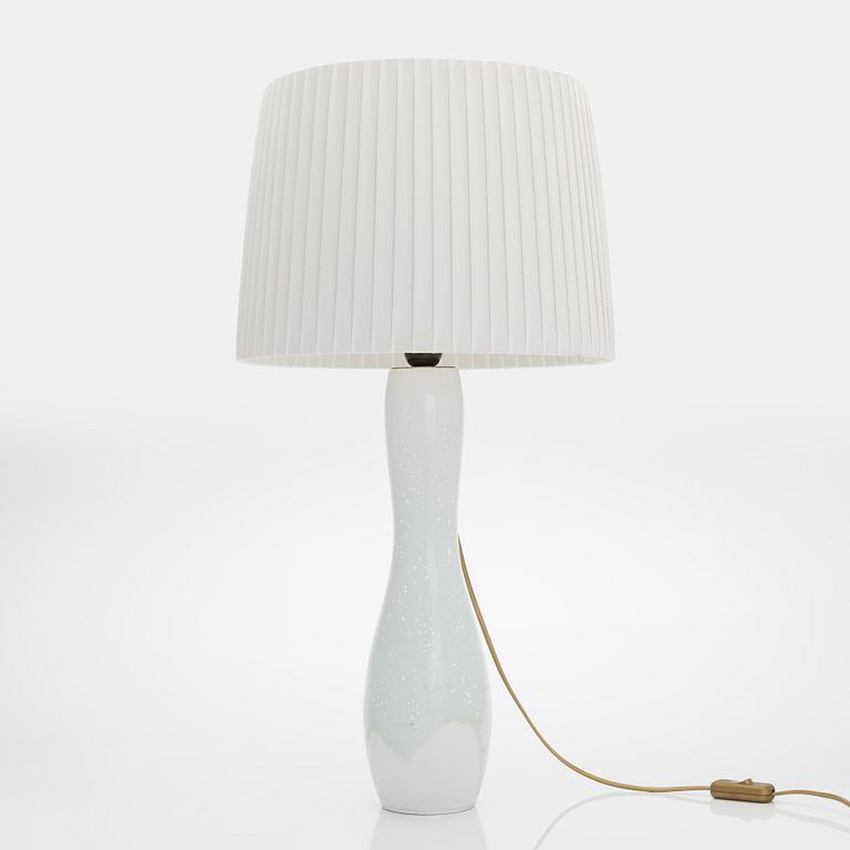 Friedl Holzer-Kjellberg, an unique table lamp signed Arabia -F.H.Kj.-.
