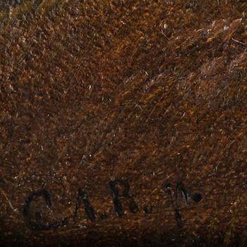 CARL ABRAHAM ROTHSTÉN, olja på duk, monogramsign.