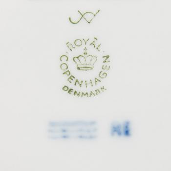 A set of 38 porcelain Christmas plates, Royal Copenhagen, Denmark, 1966 + 1973-2009.
