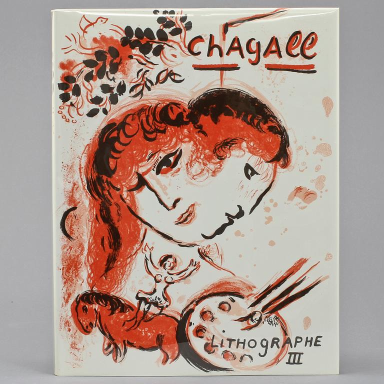 BOK, Chagall, Lithographe III 1962-1968, André Sauret éditeur, Frankrike 1969.