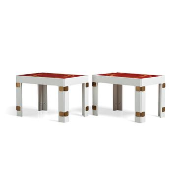 110. Bra Bohag AB, 'Konsul', a pair of tables, 1960s-1970s.