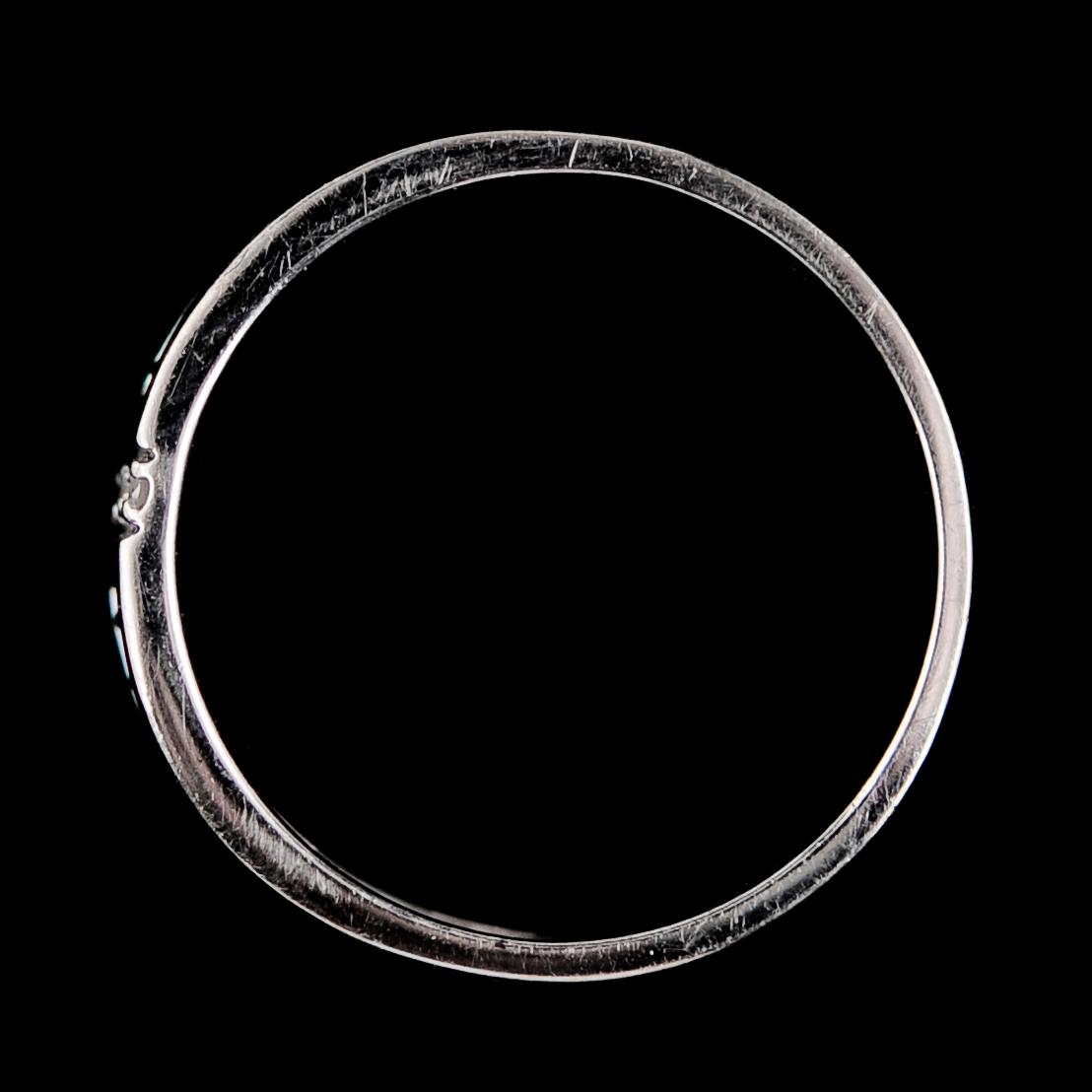 RING, 18 k, briljanter.