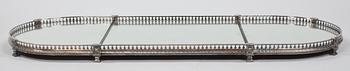 BORDSPLATEAU, nysilver, tidigt 1900-tal.