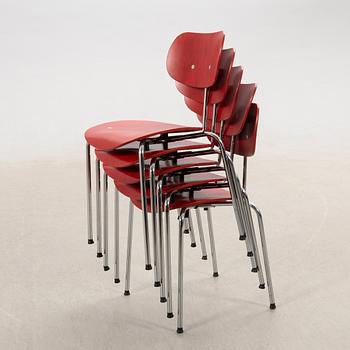 Egon Eiermann, stolar 5 st "SE 68", Wilde & Spieth 2000-tal.