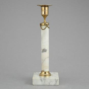 LJUSSTAKE, sengustaviansk, tidigt 1800-tal.