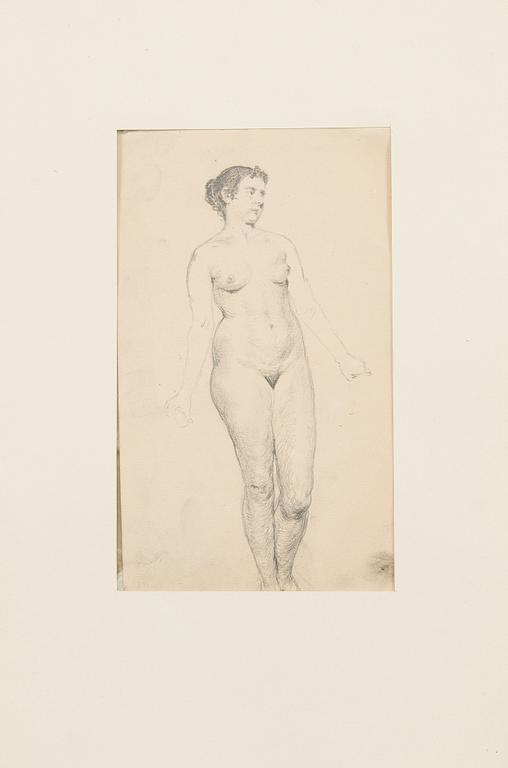 Janis Rozenthal, Nakenstudie.