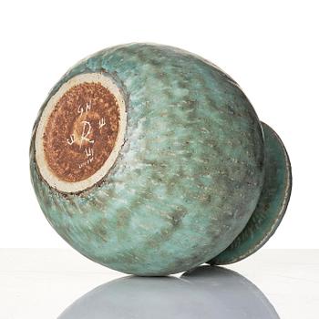 Gunnar Nylund, a unique stoneware vase, Rörstrand, mid-20th century.