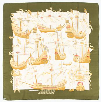 Hermès, A silk scarf "Armada".