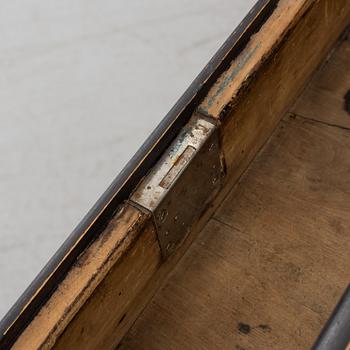 A partially rococo, 18th century writing desk.