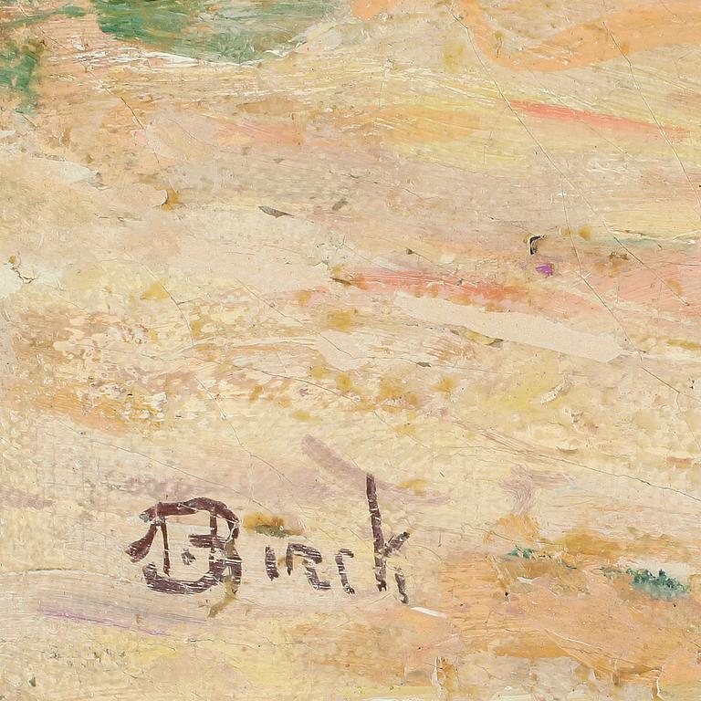 ALPHONSE BIRCK, olja på duk, signerad.