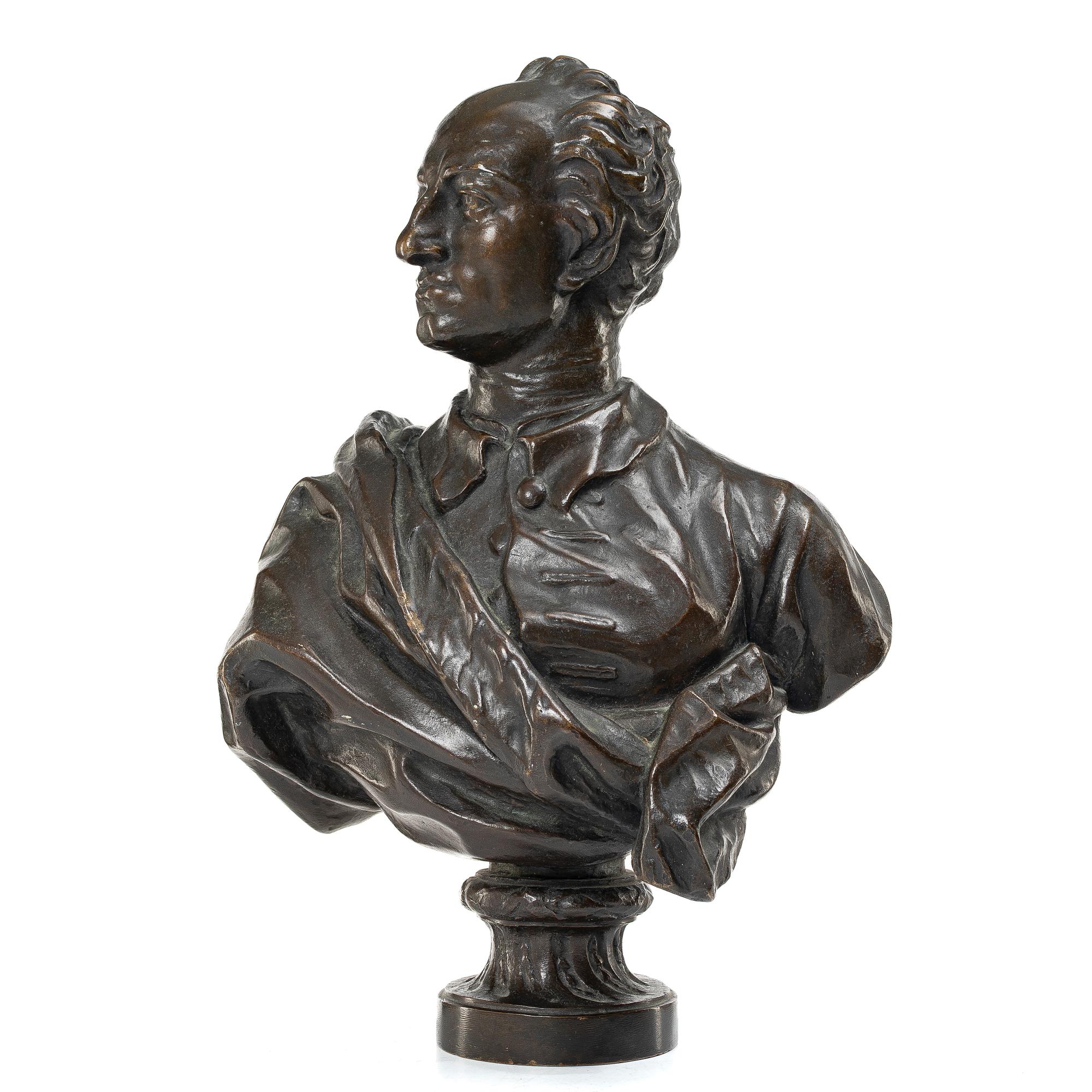 Jacques Philippe Bouchardon, after, “Karl XII” (1682–1718).