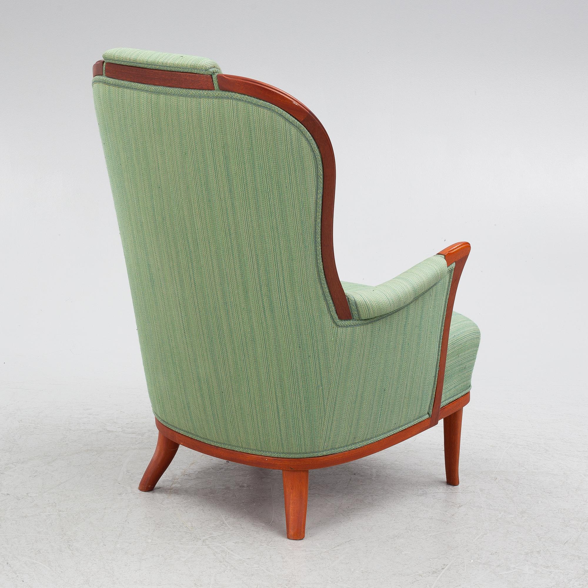 Carl Malmsten, armchair, "Vår Fru", OH Sjögren, late 20th century.