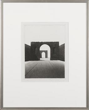 aquatint and drypoint, signed, dated -92 and numbered IV/X.