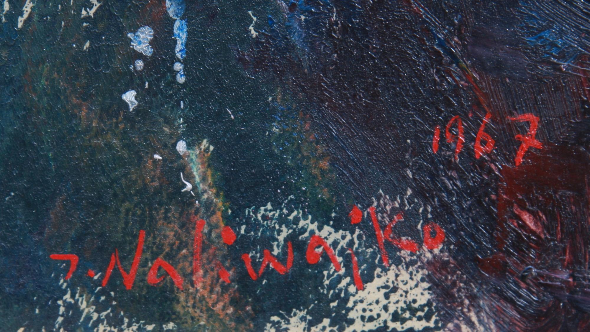 JAN NALIWAJKO, olja på pannå, sign o dat 1967.