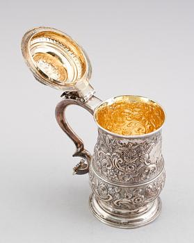 STOP, silver, IM,  London 1766. Vikt ca 788 g.