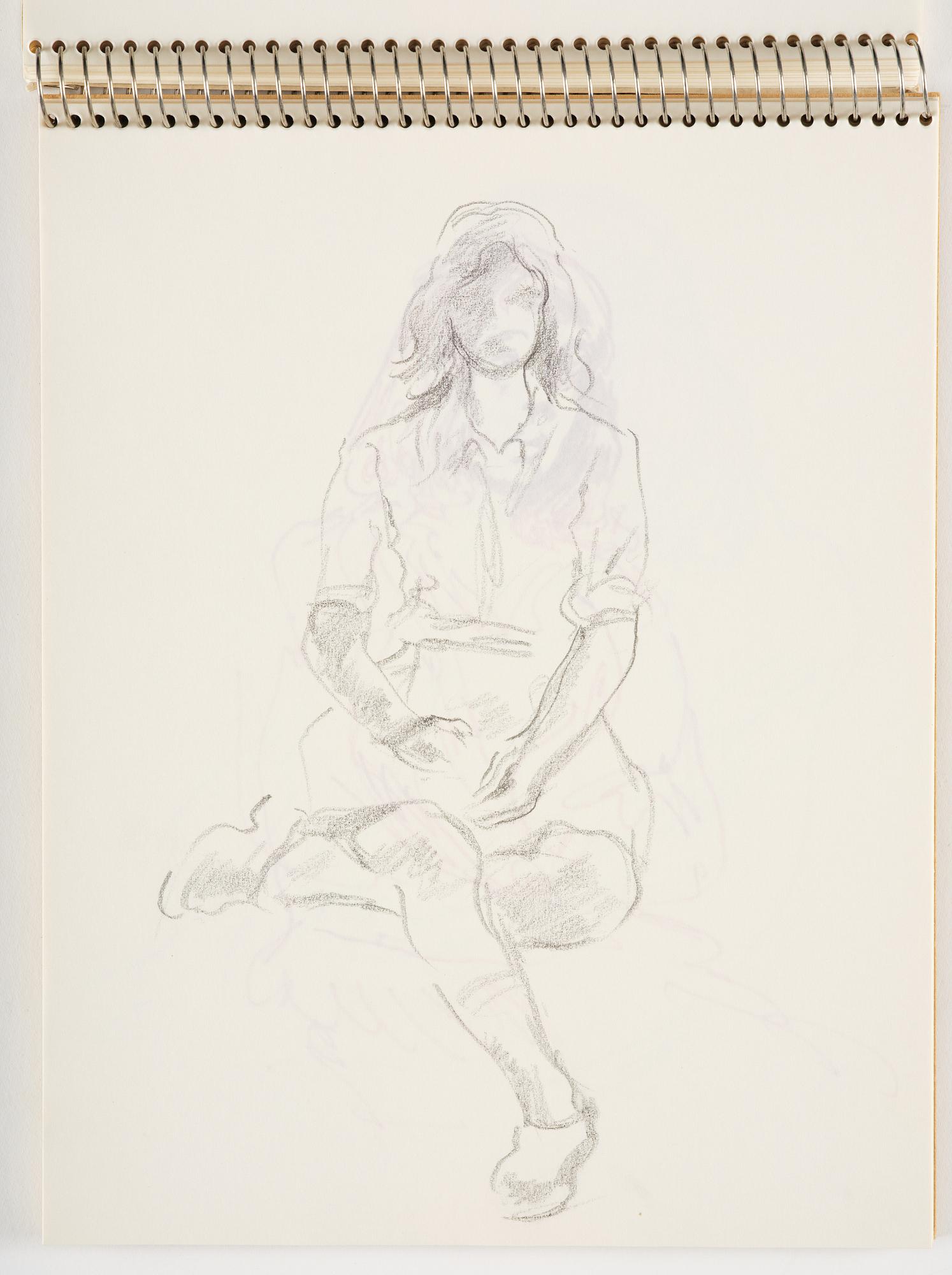 Lotte Laserstein, Sketchbook with approximately 42 drawings, of which 1 is signed.