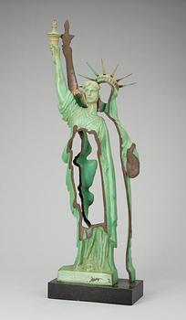 Arman (Armand Pierre Fernandez), "Slice of Liberty".