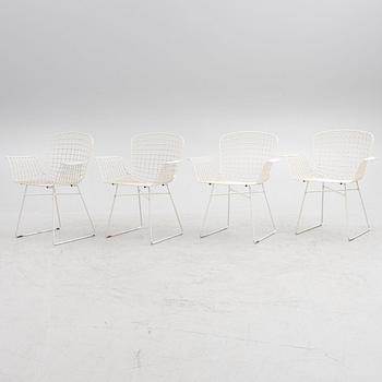 Four garden chairs, second half of the 20th century.