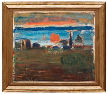 111. Carl Kylberg, "Stad vid havet" (City by the ocean).