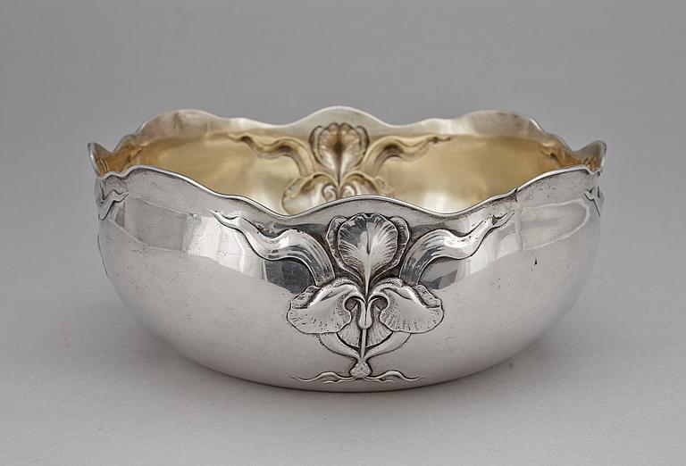 SKÅL, silver, Carlman, Stockholm 1903. Vikt 459g.