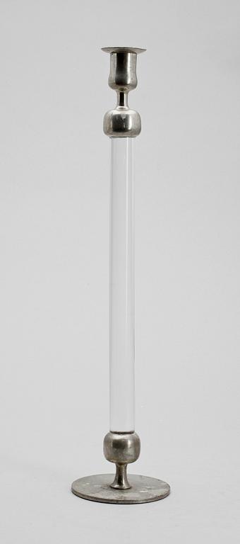 LJUSSTAKE, tenn o plexiglas, Estrid Ericson/Josef Frank, Svenskt Tenn, formgiven 1960-talet.