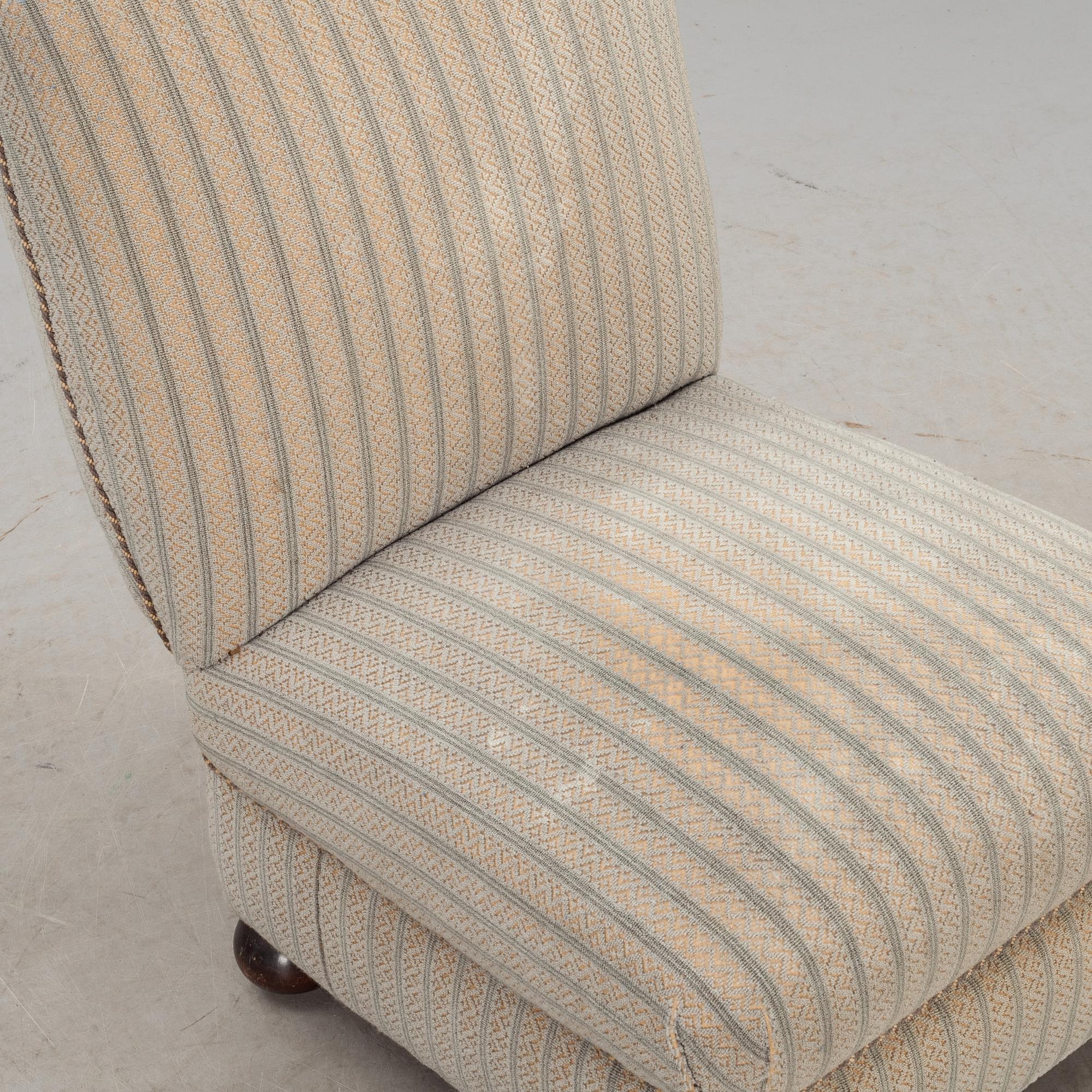 EMMAFÅTÖLJ, 1800-talets andra hälft.