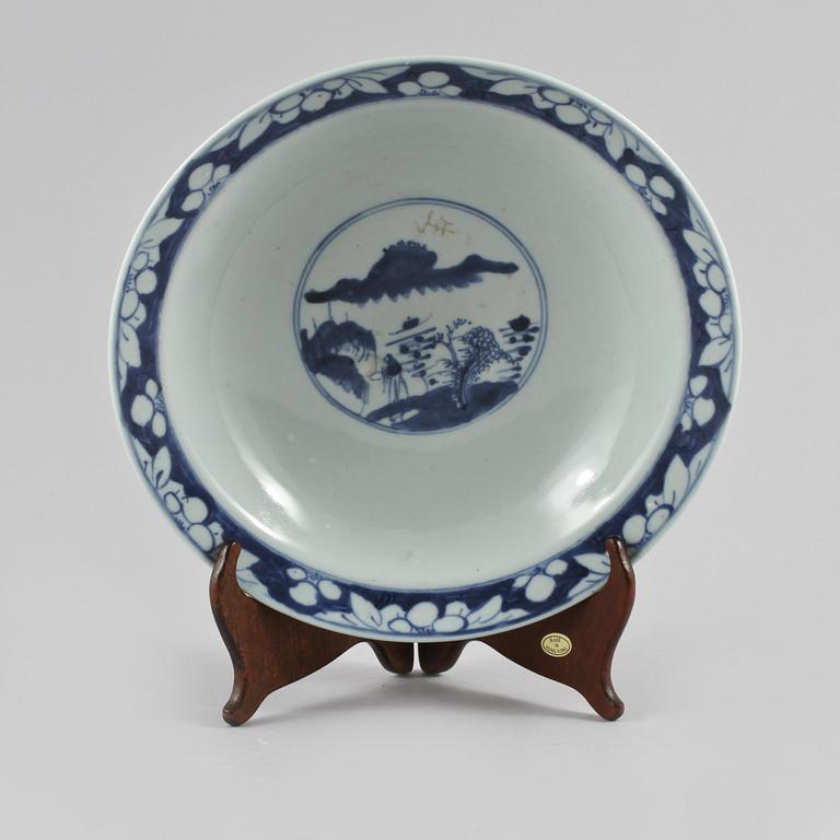 SKÅL, porslin, Kina, 1800-tal.