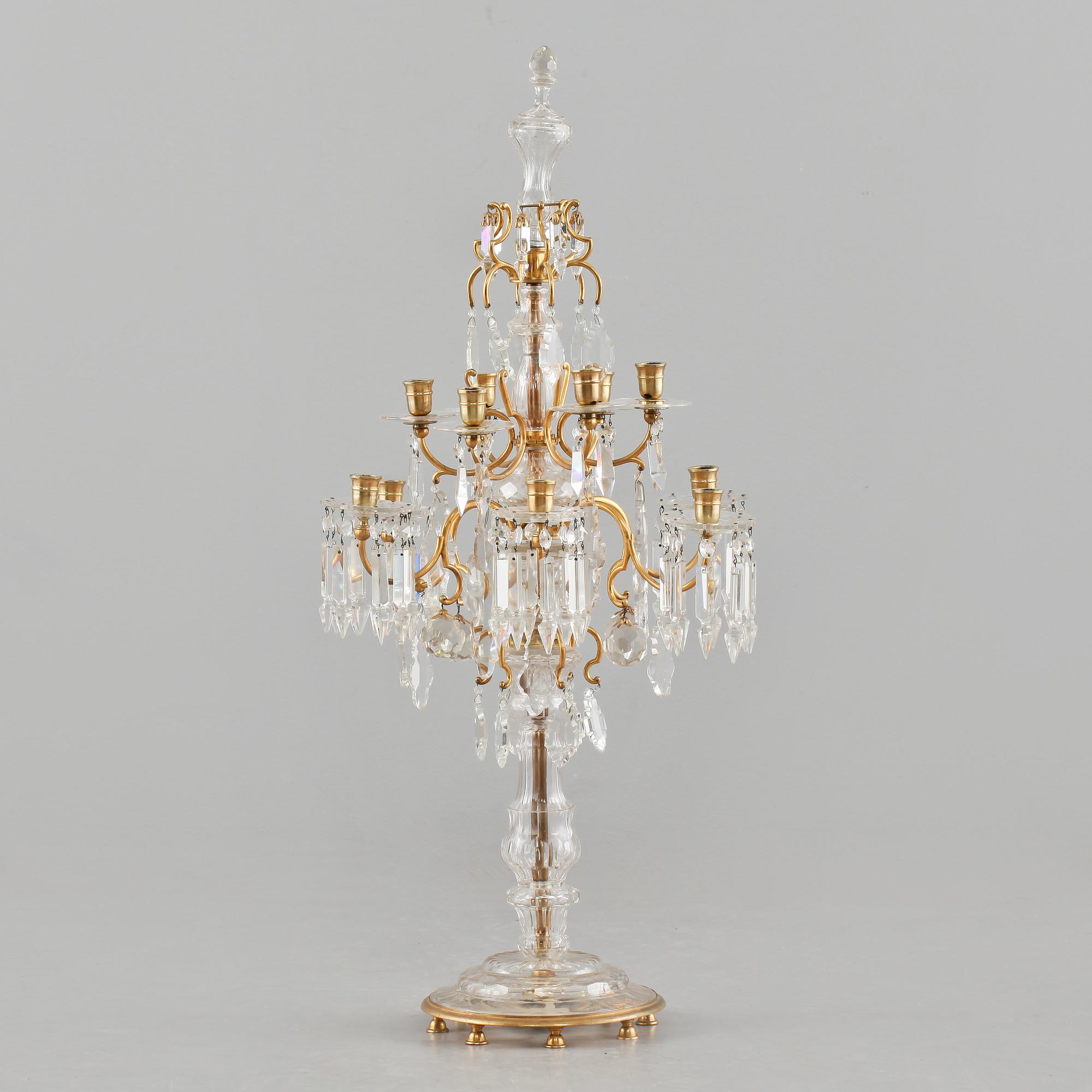 KANDELABER, Frankrike, 1800-talets andra hälft.
