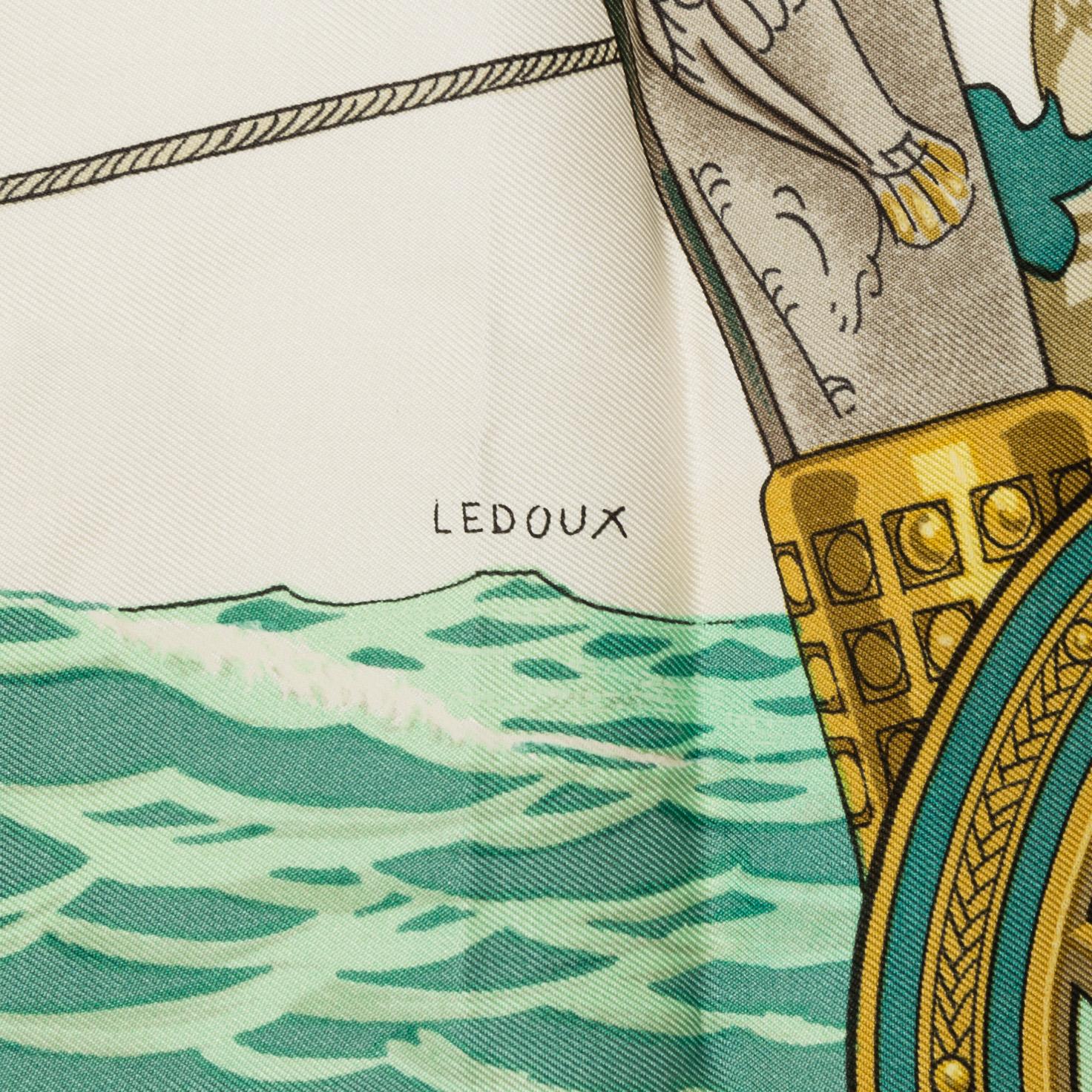 エルメス HERMES シルク LEDOUX LES NORMANDS スカーフ エルメス HERMES シルク LEDOUX LES NORMANDS スカーフ エルメス