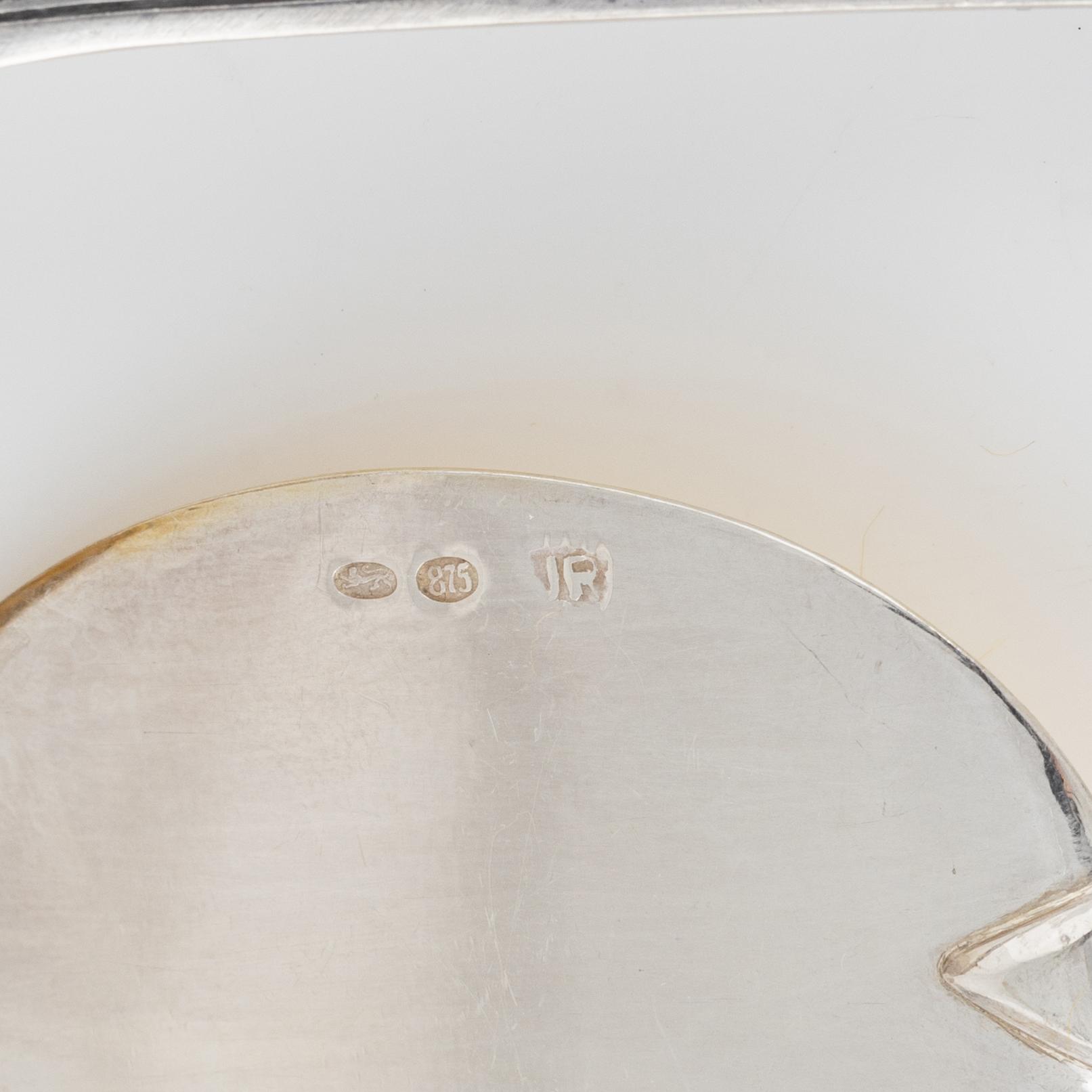 Joseph Rubin, bestickservisdelar, 9 st, silver, Tallinn, Estland, 1922-1939.