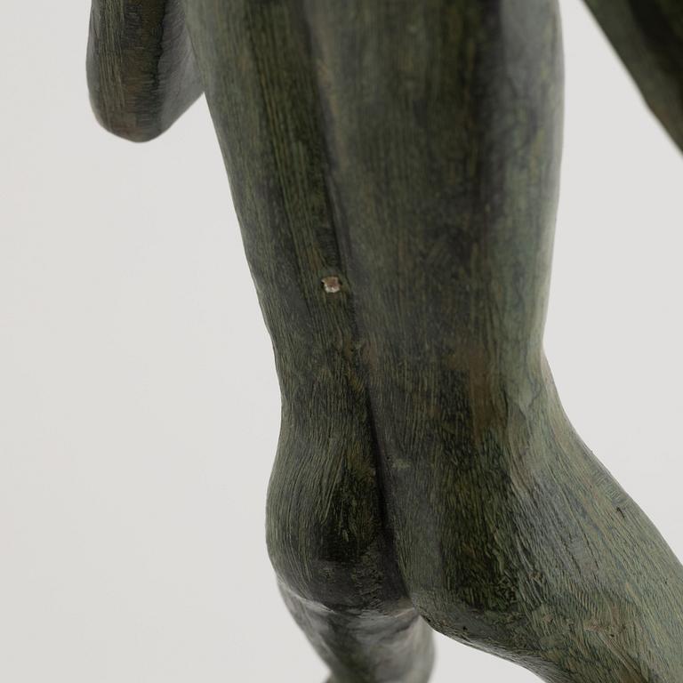 Carl Milles, after, a bronze sculpture.