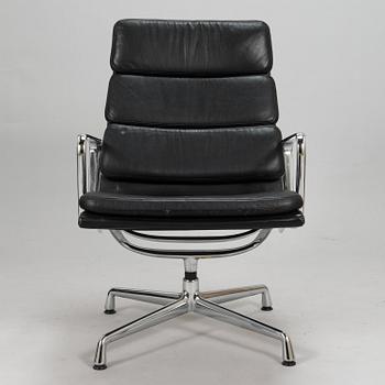 CHARLES AND RAY EAMES, A 'EA 216 Soft Pad Chair' for Vitra.