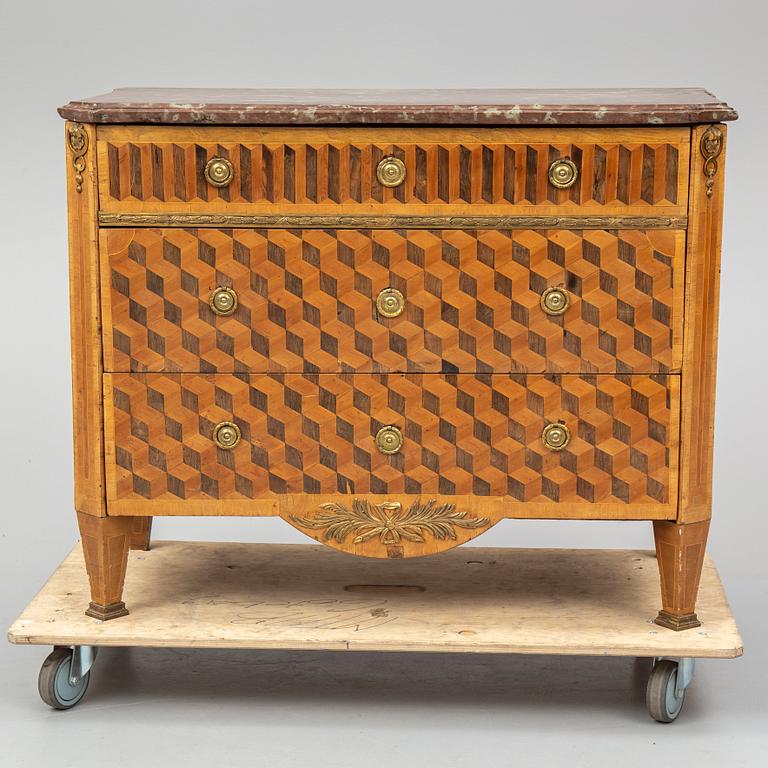 BYRÅ, gustavianskt stockholmsarbete, 1700-talets slut.