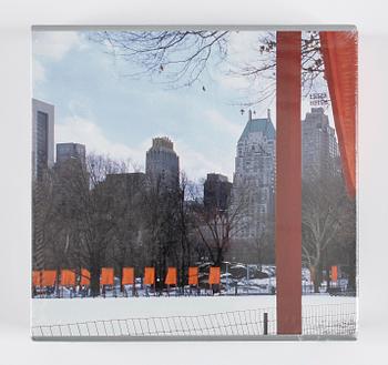 CHRISTO & JEANNE-CLAUDE, "The Gates", Central Park, New York City 1979-2005, boken från 2005.