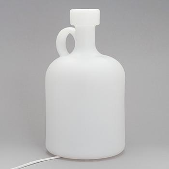 Eero Aarnio, pöytävalaisin "Bottle of Light" Melaja Oy, 2010.