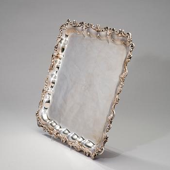 BRICKA, silver, Hopeakeskus, Tavastehus 1949. Vikt ca 1182 g.