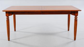 A dining set with seven pieces, designed Louis Philippe, Selva, from late 20th century.