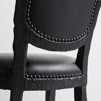 Maarten Baas, stolar, 8 st "Smoke Dining chair", Moooi.