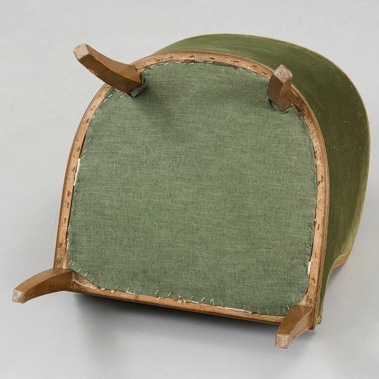 Axel Einar Hjorth, A 'Bellman' elm armchair, attributed to Axel Einar Hjorth, Nordiska Kompaniet, Sweden ca 1929.