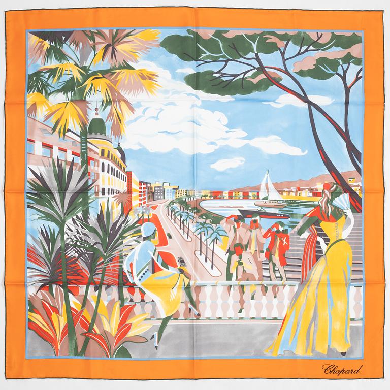 Chopard, scarf.