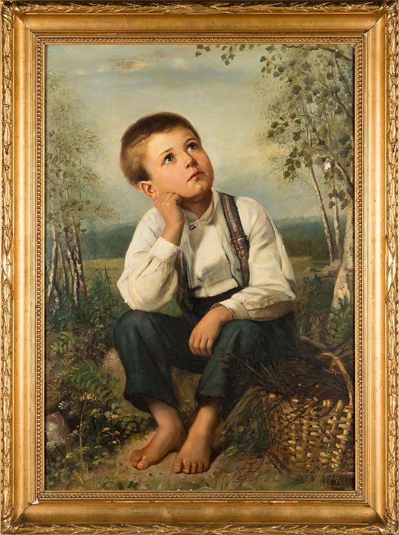 Unknown artist, oil on canvas, unsigned, early 20th century.