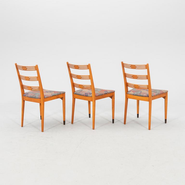 Chairs, 6 pieces, second half of the 20th century.