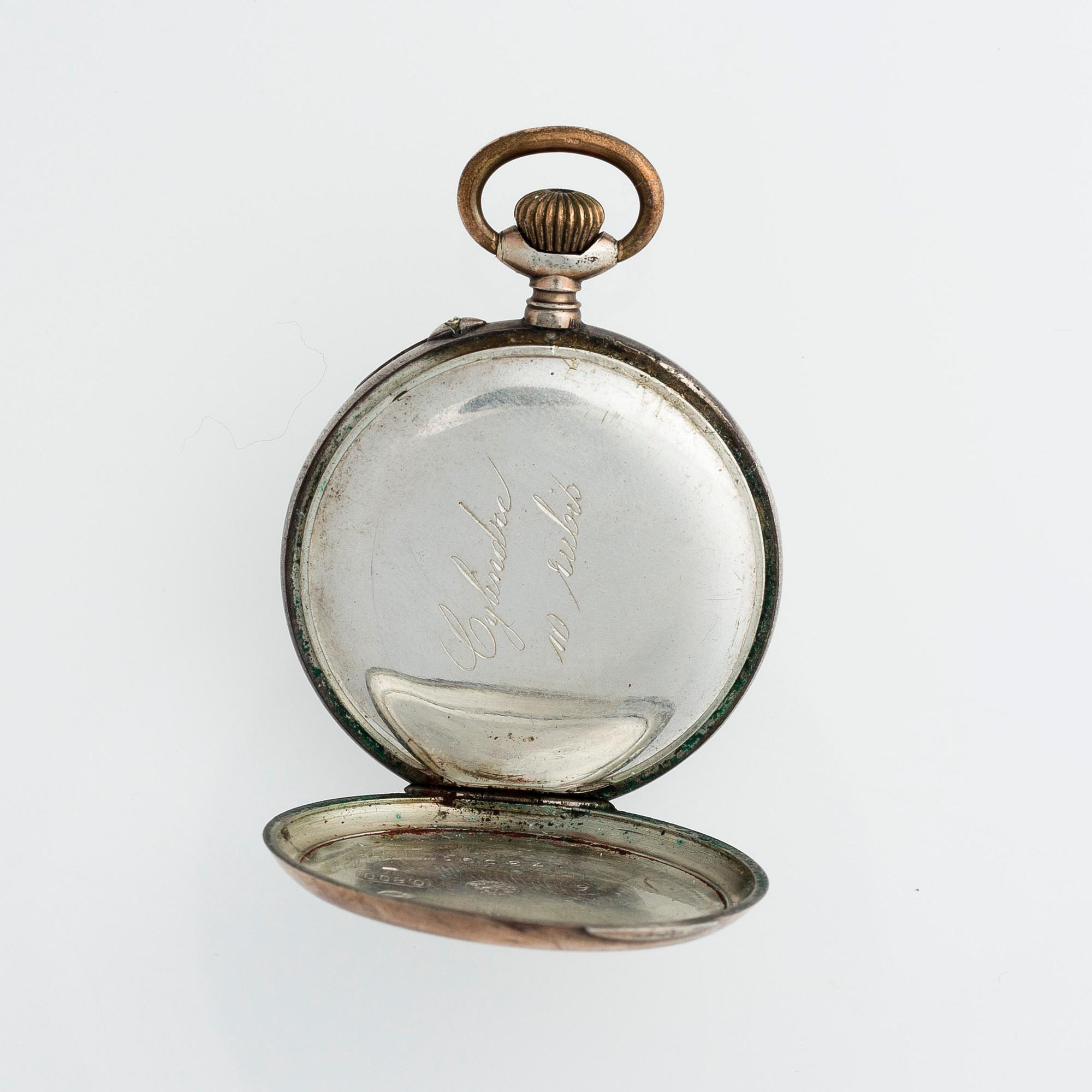 TASKUKELLO, naisten, Galonne, 800 hopeaa.