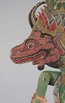 TEATERDOCKOR, 3 st Java. 1900-tal.